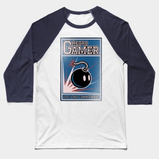 Vintage Retro Gamer Baseball T-Shirt